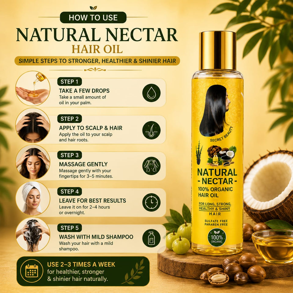 Natural Nactar Hair Growth Oil